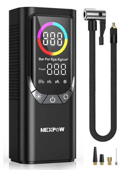 NEXPOW συμπιεστής αέρος αυτοκινήτου NP17, 6000mAh, 150PSI