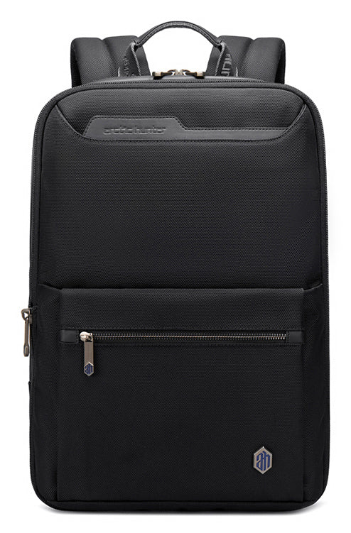 ARCTIC HUNTER τσάντα πλάτης B00410 με θήκη laptop 15.6", πτυσσόμενη, 21L, μαύρη