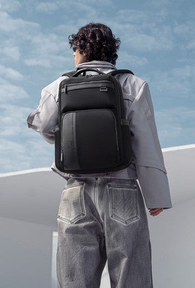 ARCTIC HUNTER τσάντα πλάτης B00808 με θήκη laptop 15.6", 19.5L, μαύρη