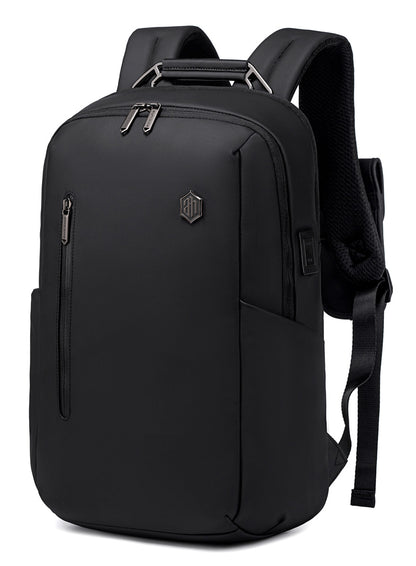 ARCTIC HUNTER τσάντα πλάτης B00915 με θήκη laptop 15.6", USB, 20L, μαύρη