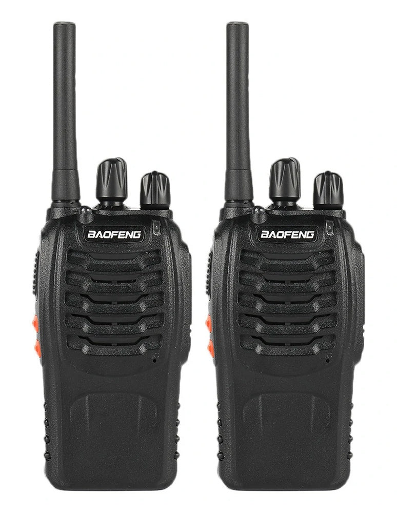 BAOFENG σετ ασύρματοι πομποδέκτες BF-88E, PMR, 0.5W, μαύρο, 2τμχ