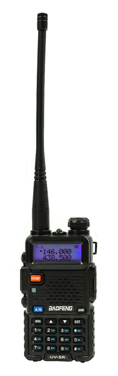 BAOFENG ασύρματος πομποδέκτης UV-5R, VHF/UHF, 5W, μαύρος