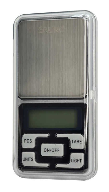 BRUNO μίνι ζυγαριά ακριβείας BRN-0076, έως 500g, ασημί