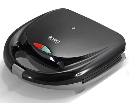 BRUNO τοστιέρα BRN-0167, 2 θέσεων, 800W, αντικολλητικές πλάκες, μαύρη