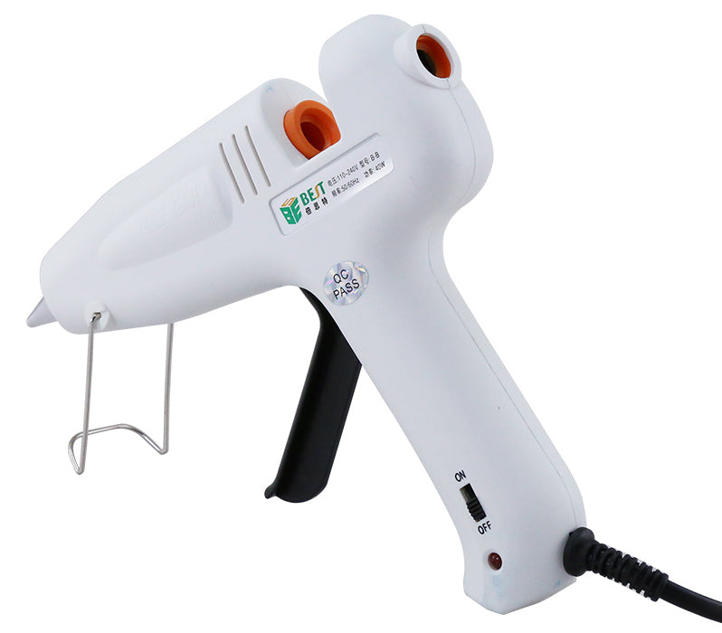 BEST Πιστόλι θερμικής σιλικόνης BST-B-F, 40W, λευκό