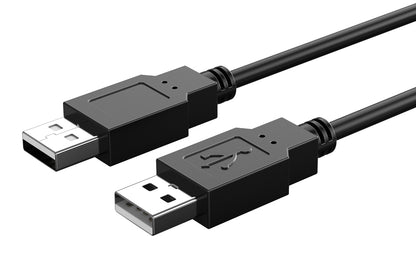 CABLETIME καλώδιο USB 2.0 C161-AMAM, 480Mbps, 0.5m, μαύρο