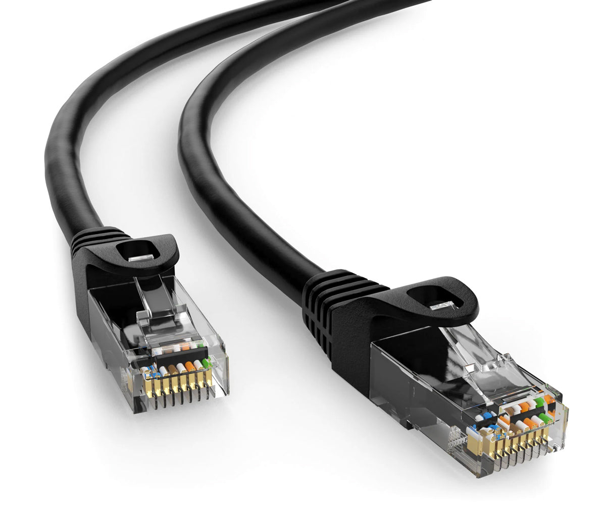 POWERTECH καλώδιο δικτύου CAB-N405, Cat 6 U/UTP, CCA, 250Hz, 3m, μαύρο