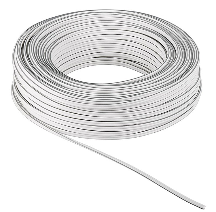 POWERTECH καλώδιο ήχου 2x 2.50mm² CAB-SP024, CCA, 10m, λευκό