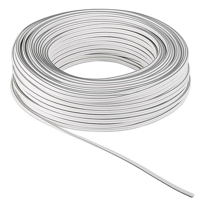 POWERTECH καλώδιο ήχου 2x 2.50mm² CAB-SP024, CCA, 10m, λευκό