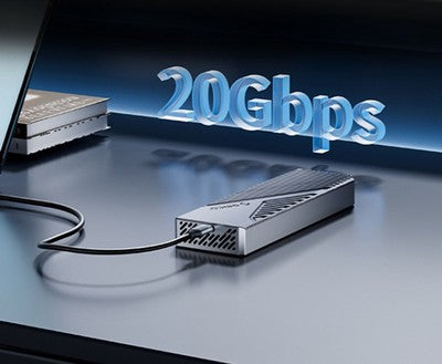 ORICO θήκη για M.2 NVME SSD CNM2-G20, 20Gbps, γκρι