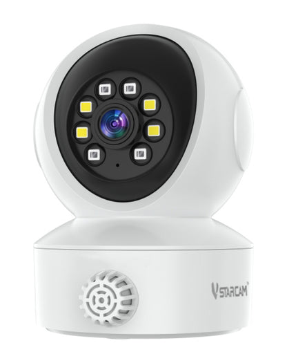 VSTARCAM smart κάμερα CS49LM με ανιχνευτή καπνού/αερίου, 3MP, WiFi, PTZ, SD