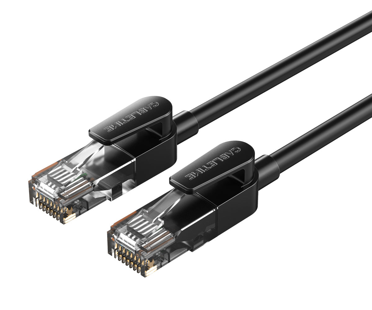 CABLETIME καλώδιο δικτύου CT-CAT6U, CAT 6 UTP, 250 MHz, CCA, 3m, μαύρο