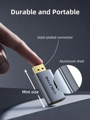 CABLETIME αντάπτορας DisplayPort σε HDMI CT-DMHF4K-AG6, 4K/60Hz, γκρι