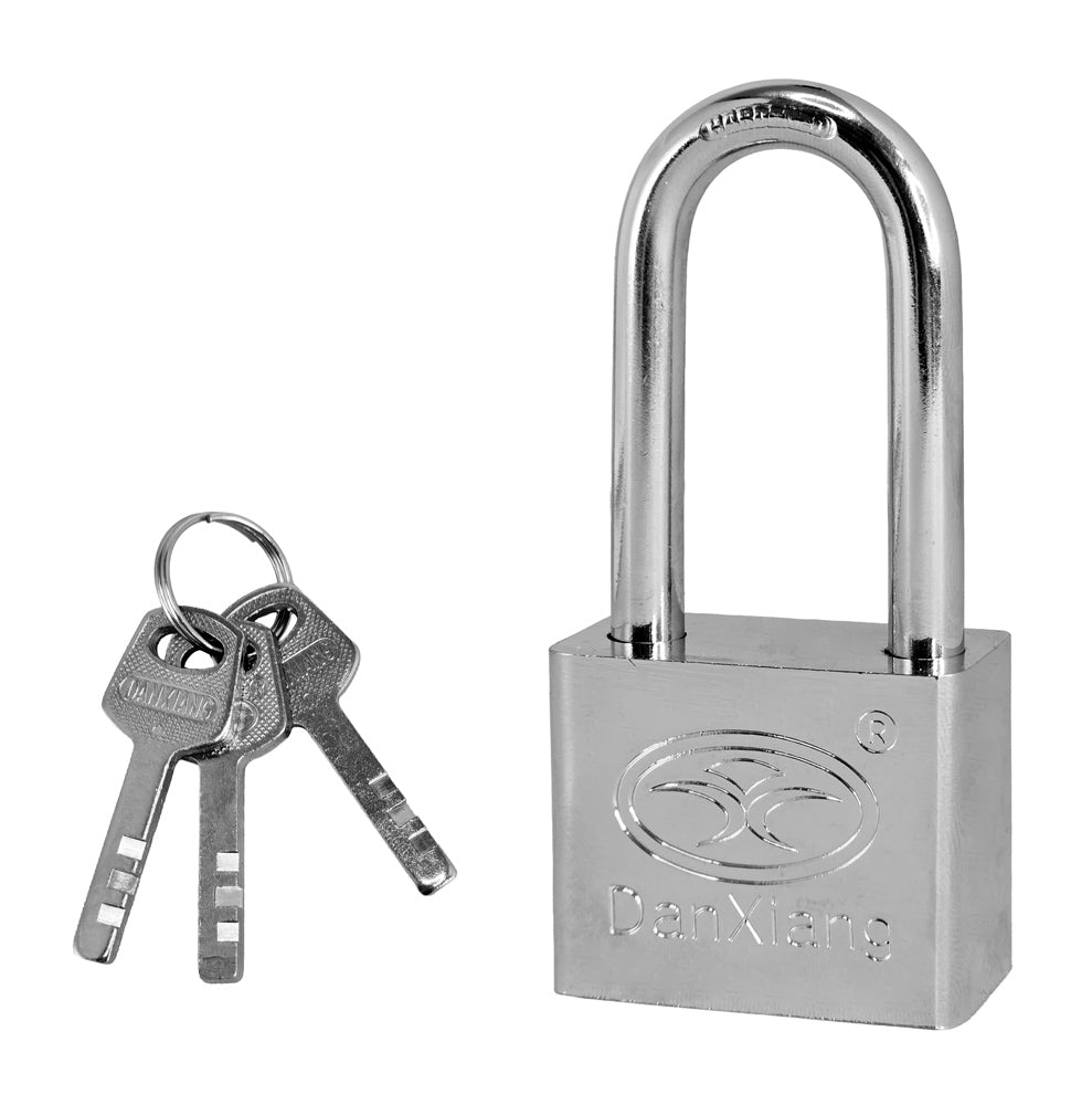 DAN XIANG λουκέτο μακρύλαιμο με κλειδί CTL-0032, 40mm, μεταλλικό