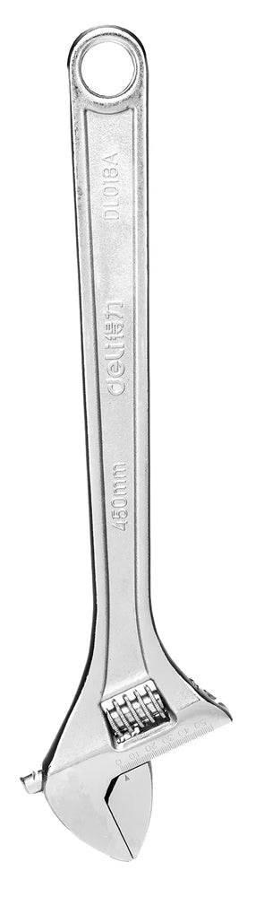 DELI γαλλικό κλειδί DL018A, 18"/450mm, 0-55mm, νίκελ