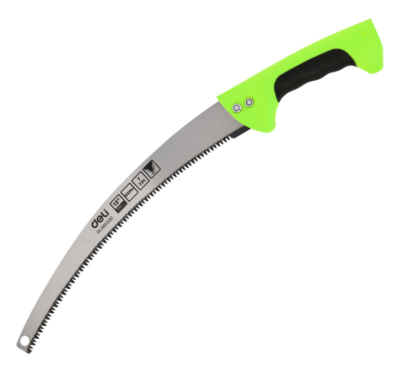 DELI πριόνι ξύλου DL580330 με αντιολισθητική λαβή, 330mm, 7 TPI