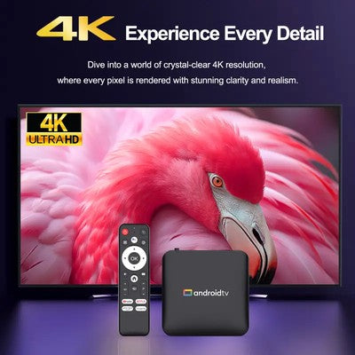 H96 MAX TV Box S905L3, 4K, 2/16GB, WiFi, Bluetooth, Android 14