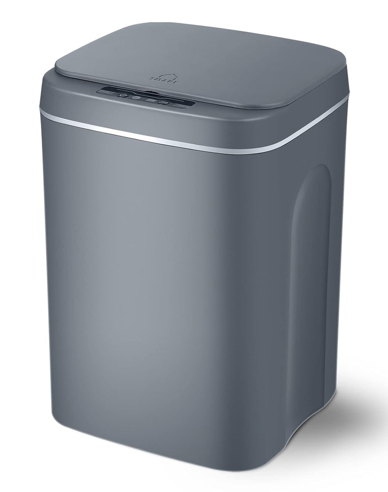 HOME USE κάδος απορριμμάτων HUH-0190 με φωτοκύτταρο, 14lt, γκρι
