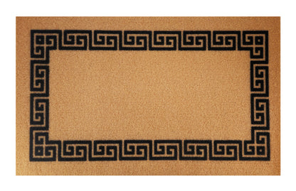 HOME USE πατάκι εισόδου HUH-0206, αντιολισθητικό, 75x45cm, 8mm πάχος, καφέ