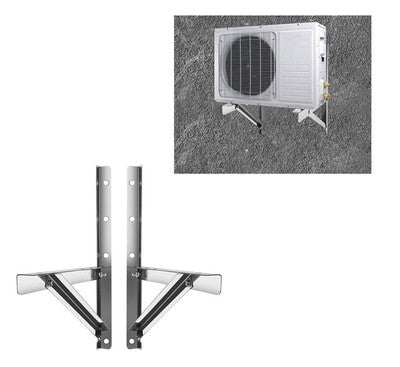 HOME USE επιτοίχια βάση κλιματιστικού HUH-0250, 410x490mm, ανοξείδωτη, έως 180kg