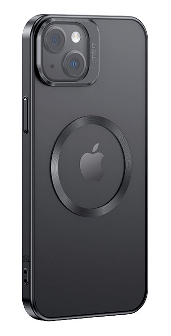 USAMS θήκη Geying US-BH856 για iPhone 15 Plus, διάφανη/μαύρη