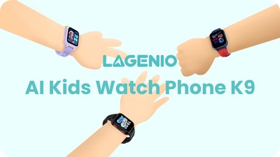 LAGENIO GPS smartwatch για παιδιά K9, 1.78" AMOLED, με κάμερα, 4G, IP68, μπλε