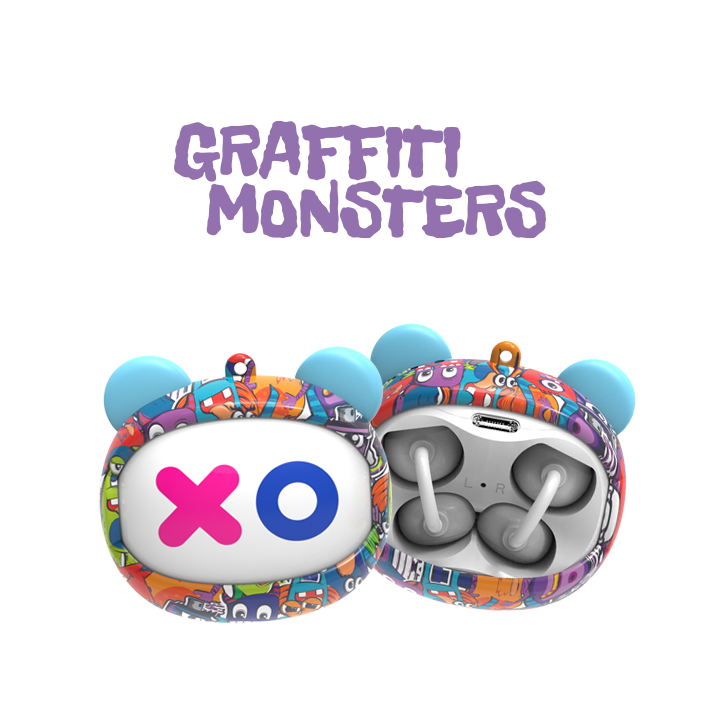 GOAT Earbuds Graffity Monsters