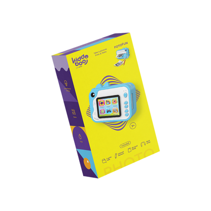 Kiddoboo FotoFun Παιδική Φωτογραφική Μηχανή 2MP με Θερμική Εκτύπωση, Μπλε