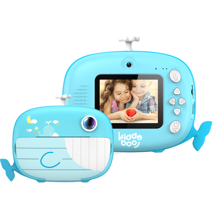 Kiddoboo FotoFun 2 Whale Φωτογραφική Μηχανή, Μπλε
