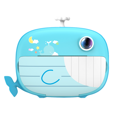 Kiddoboo FotoFun 2 Whale Φωτογραφική Μηχανή, Μπλε