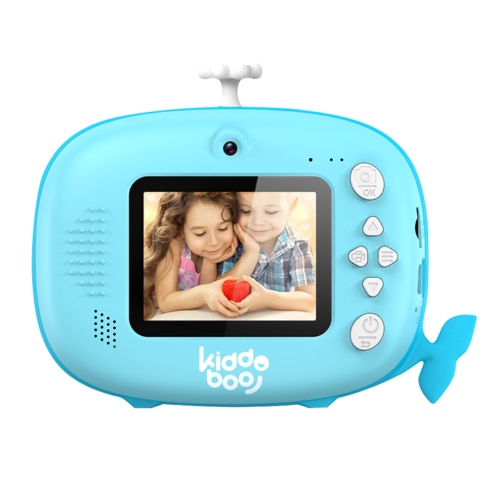 Kiddoboo FotoFun 2 Whale Φωτογραφική Μηχανή, Μπλε
