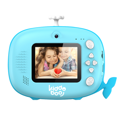 Kiddoboo FotoFun 2 Whale Φωτογραφική Μηχανή, Μπλε