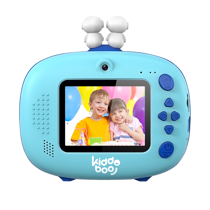 Kiddoboo FotoFun 2 Space Φωτογραφική Μηχανή με Θερμική Εκτύπωση, Μπλε