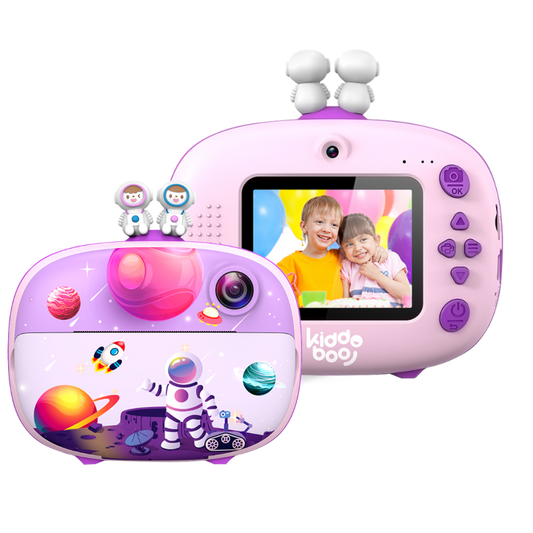 Kiddoboo FotoFun 2 Space Φωτογραφική Μηχανή με Θερμική Εκτύπωση, Λιλά