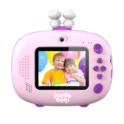 Kiddoboo FotoFun 2 Space Φωτογραφική Μηχανή με Θερμική Εκτύπωση, Λιλά