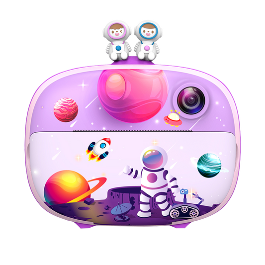 Kiddoboo FotoFun 2 Space Φωτογραφική Μηχανή με Θερμική Εκτύπωση, Λιλά