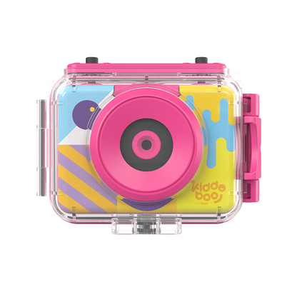 Kiddoboo 32GB Action Camera SD (480p) με Οθόνη 3" Splash, Ροζ