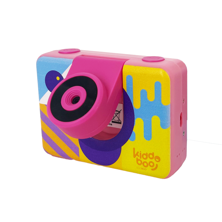 Kiddoboo 32GB Action Camera SD (480p) με Οθόνη 3" Splash, Ροζ