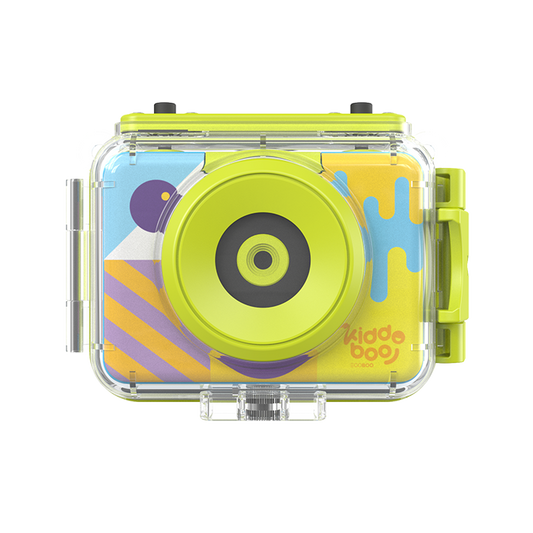 Kiddoboo 32GB Action Camera SD (480p) με Οθόνη 3" Splash, Κίτρινο