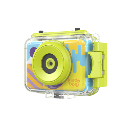 Kiddoboo 32GB Action Camera SD (480p) με Οθόνη 3" Splash, Κίτρινο