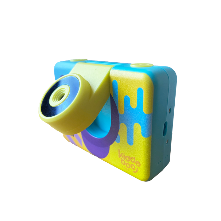 Kiddoboo 32GB Action Camera SD (480p) με Οθόνη 3" Splash, Κίτρινο