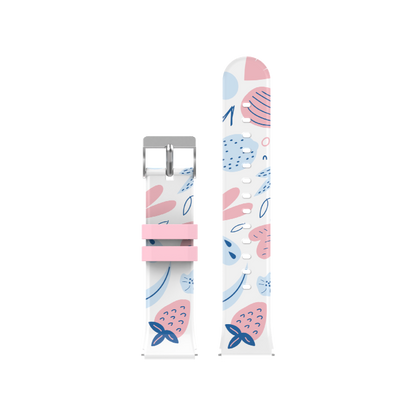 Kiddoboo Strap for KB019 Strawberry White