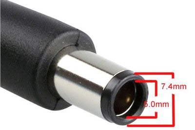 POWERTECH αντάπτορας για φορτιστή laptop M9 για Dell 7.4x5mm, 19.5V, μαύρος