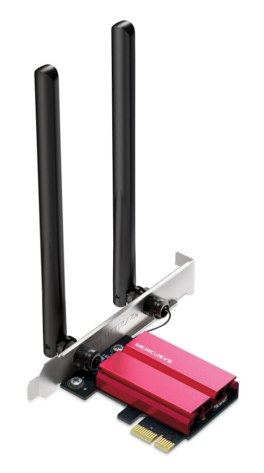 MERCUSYS κάρτα δικτύου MA86XE, AXE5400, Wi-Fi 6E, Bluetooth, PCIe, V.2.0