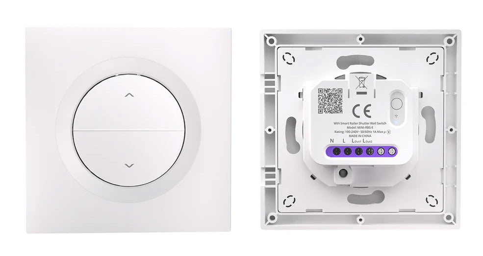 SONOFF smart επιτοίχιος διακόπτης ρολών Orb-RBS, WiFi, Matter, 1A, λευκός