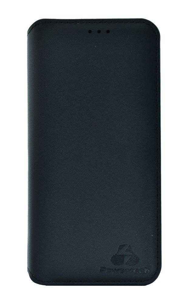 POWERTECH Θήκη Slim Leather για Samsung J6 Plus 2018, μαύρη