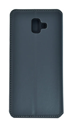 POWERTECH Θήκη Slim Leather για Samsung J6 Plus 2018, γκρι