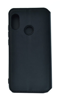 POWERTECH Θήκη Slim Leather για Xiaomi Redmi 6 Pro, μαύρη