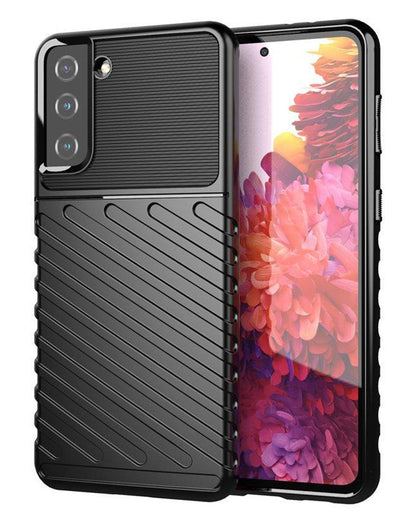 POWERTECH Θήκη Thunder MOB-1735 για Samsung S22 Plus, μαύρη