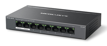 MERCUSYS Desktop Switch MS108GP, 8x 10/100/1000 Mbps, PoE+, V.1.20